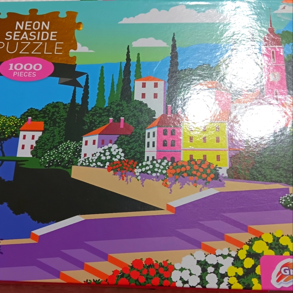 Neon Seaside 1000 pc. Puzzle New